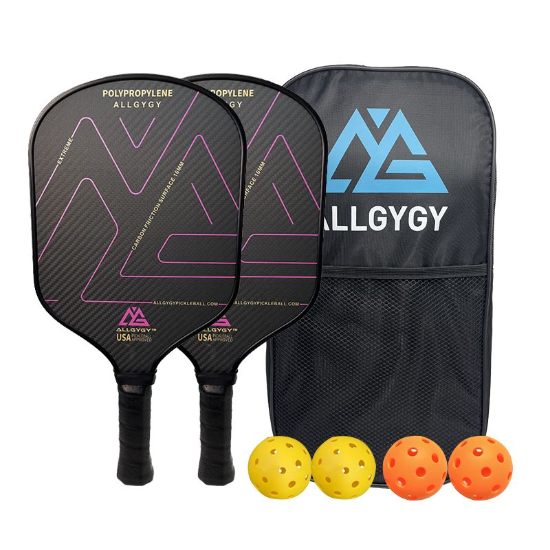 3K Carbon Fiber Pickleball och Paddle Set